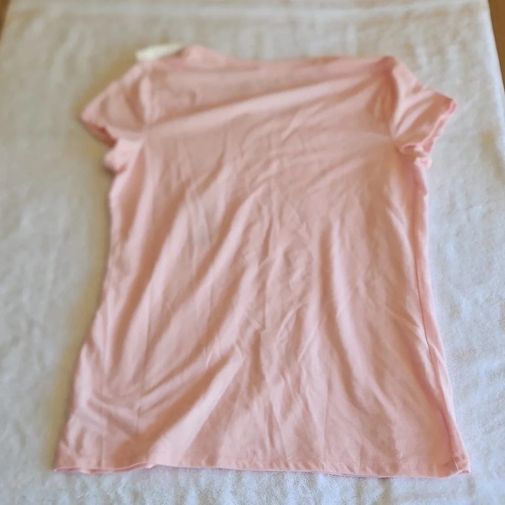 No Boundaries Girls Pink Short Sleeve T-Shirt L (11-13)